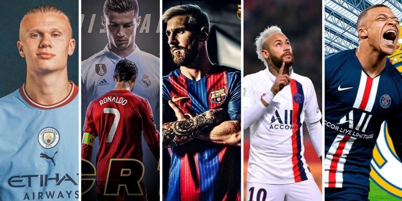Top 5 cầu thủ có thu nhập cao nhất thế giới