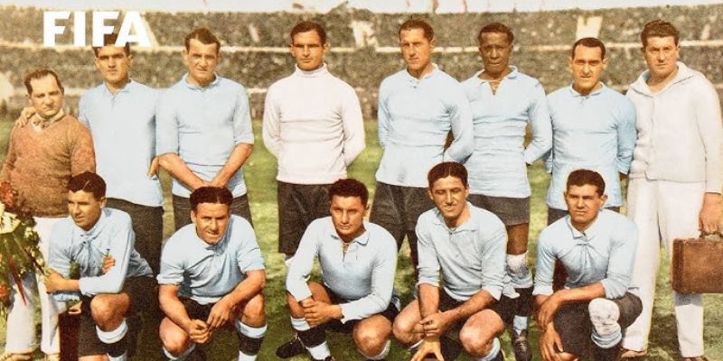 Uruguay là đội tuyển đầu tiên vô địch World Cup