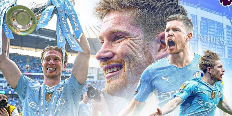 Kevin De Bruyne đã cùng Man City chinh phục vô số danh hiệu